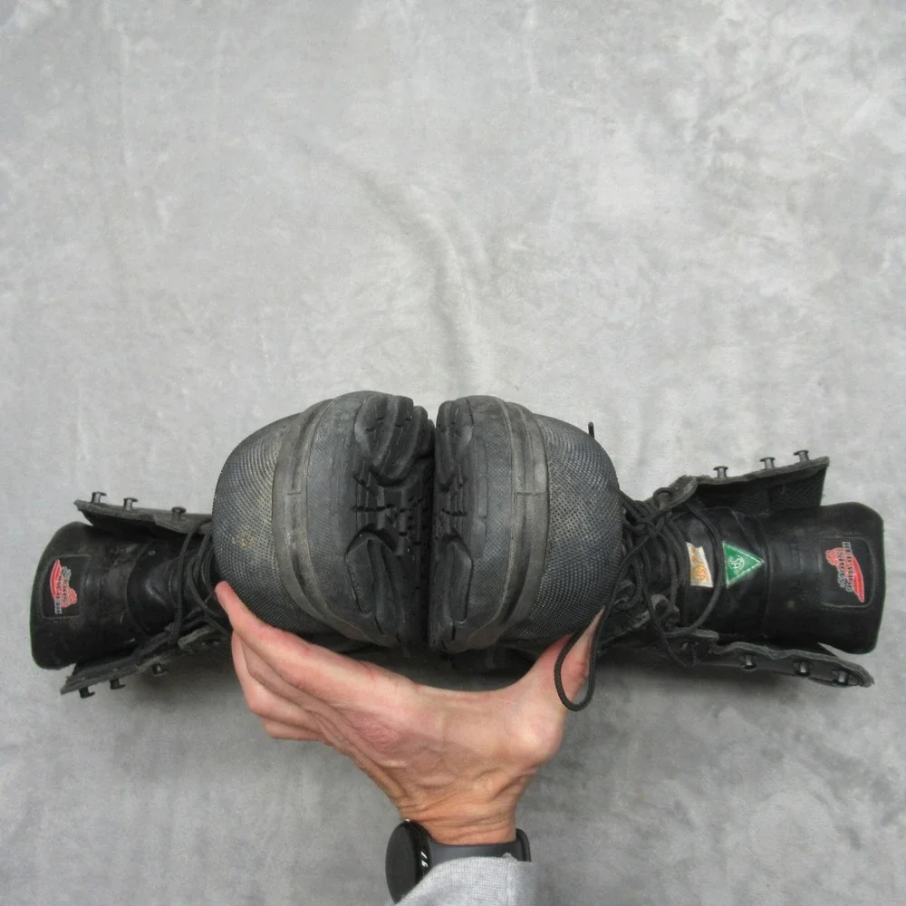 Red Wing Mens 11D Boots‎ Black King Toe 3512 Leather Waterproof Safety Toe Work